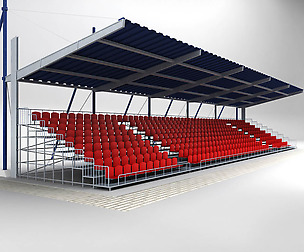 Stadium Seating Tribune Canopy 2