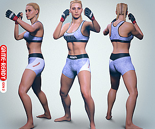 Female Character - Liz - MMA