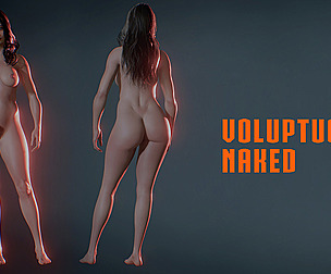 Voluptuous Claire Naked