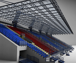 Stadium Tribune High