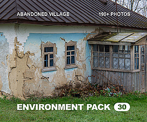 EP30 / Abandoned Village — photo reference pack