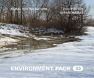 EP33 / Rural Winter Nature — photo reference pack