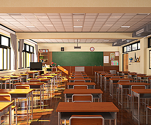 Japanese Style Classroom