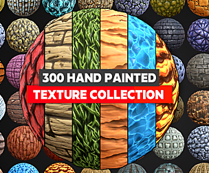 Hand Painted Texture Mega Bundle 250+