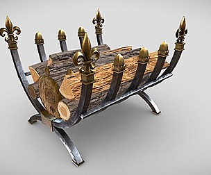 Iron wood storage