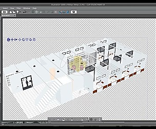 3D Material - Clip Studio Paint - Prison 01
