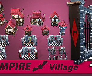 Vampire RTS Fantasy Buildings