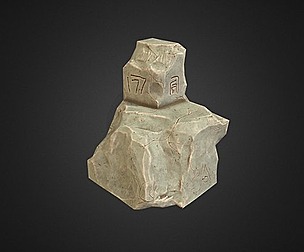 stone low poly 01