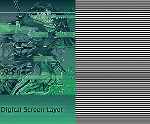 Digital Screen Layer PSD
