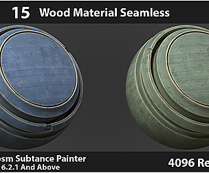 Wood Material Seamless