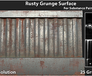 Rusty Grunge Surface