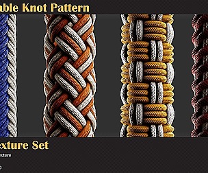 40 Tileable Knot Pattern - VOL 02