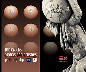 100 Cracks Alphas and Brushes