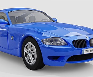 BMW Z4 Coupe (3d Model)