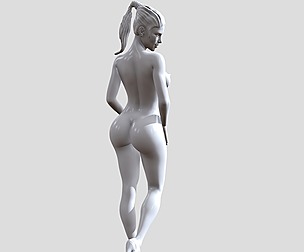 Woman 3d printable model