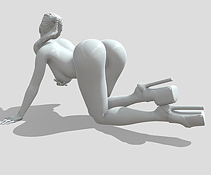 Woman 3d printable model