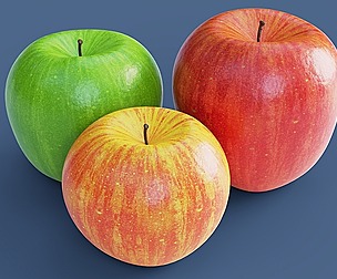 Photorealistic Apples