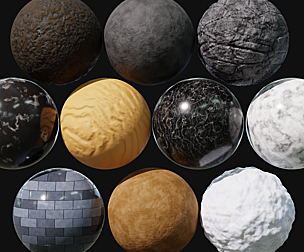 Blender Procedural Material Pack #1