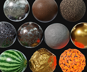 Blender Procedural Material Pack #2
