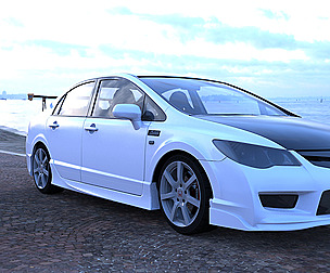 J'S RACING Honda Civic FD2 Type R
