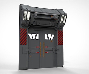 sci fi door 1