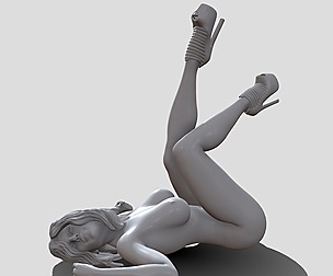 Woman nude 3d printable model