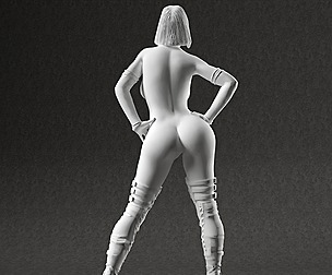 Woman nude 3d printable model