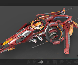 Drone V2 Red Manga