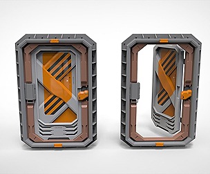 sci fi door 6