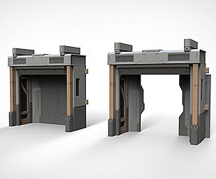 sci fi door 23