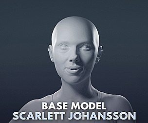 Scarlett Johansson Base Model