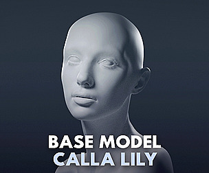 Calla Lily Base Model