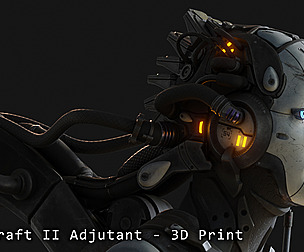 Starcraft II Adjutant - 3D Print