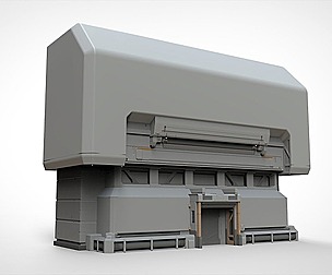 sci-fi Architectural element 2