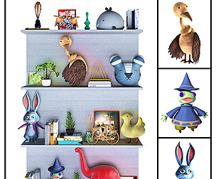 Children Decor Shelf
