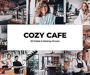 20 Cozy Cafe Lightroom Presets and LUTs