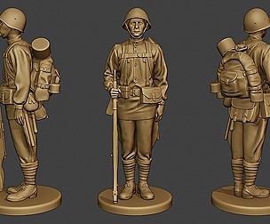 Russian soldier ww2 Attention R1
