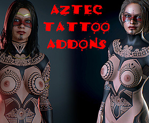 Aztec Tattoo Addons