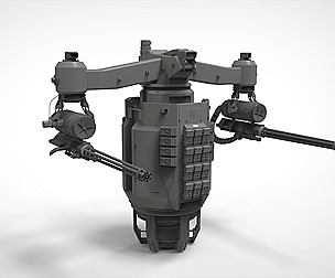 sci-fi Turret 5