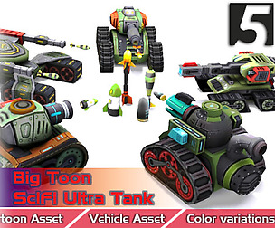 Big Toon Sci Fi Ultra Tank