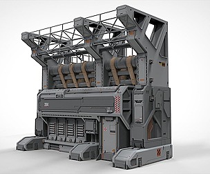 Sci Fi Modular Environment 3