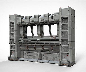 Sci Fi Modular Environment 5