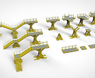 Sci Fi Modular Environment 8