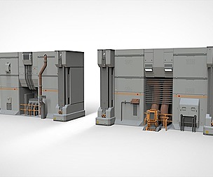 Sci Fi Modular Environment 11