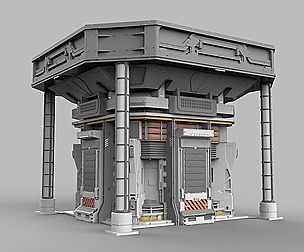 Sci Fi Modular Environment 12