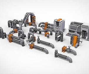 Sci Fi Modular Environment 13