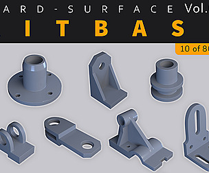 Kitbash metal fittings Vol.01