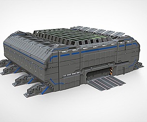sci-fi architecture 1