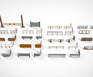 sci-fi Railing 1