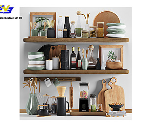 Kitchen Decorative set 01